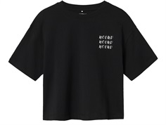 Name It black bow short t-shirt